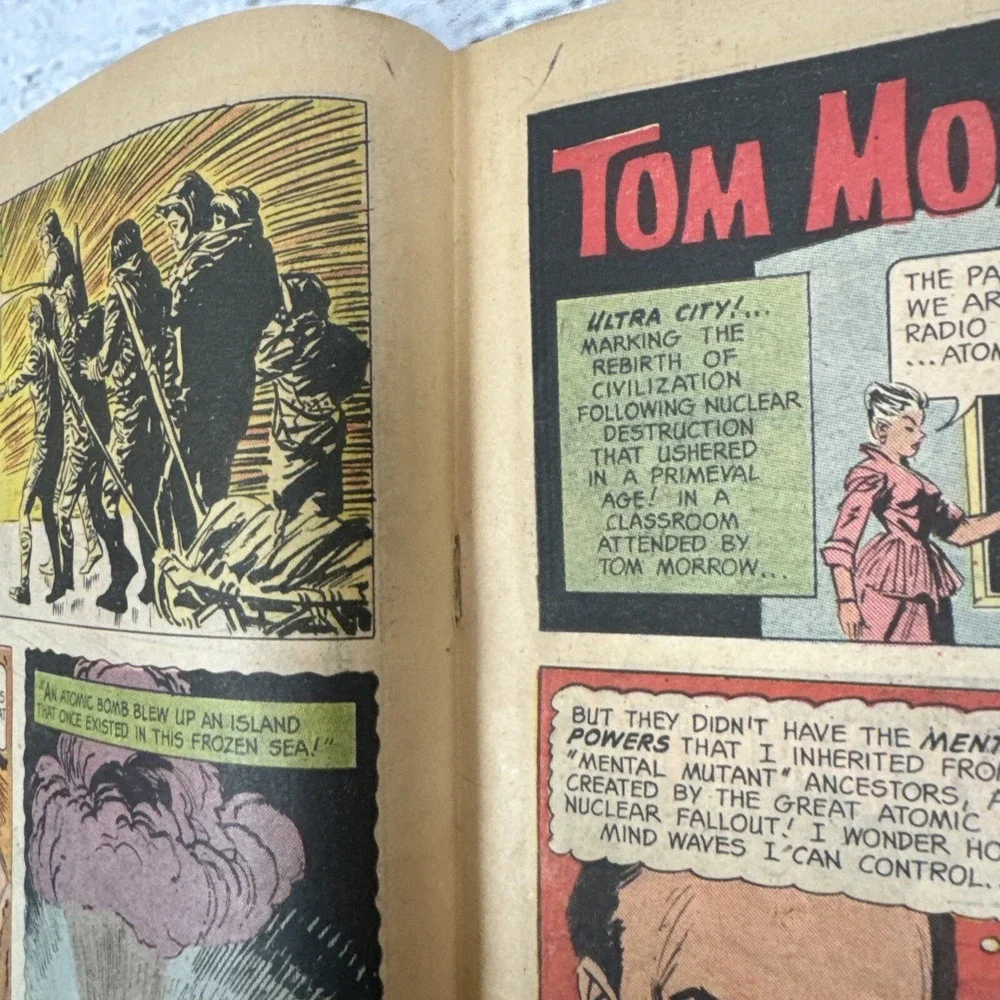 Mighty Samson Comic Book [December 1966] Vintage Gold Key‎ Arctic Monster